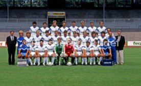28.06.88 Karlsruher SC Fototermin Saison 1988/1989