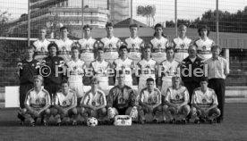 07.09.92 U19 VfB Stuttgart Fototermin Saison 1992/1993