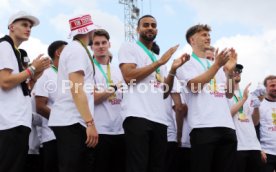 25.05.25 VfB Stuttgart Feier und Autokorso DFB-Pokal Sieg Stuttgart Schlossplatz