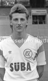 28.06.88 Karlsruher SC Fototermin Saison 1988/1989