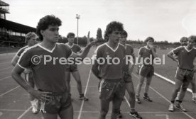 04.07.85 VfB Stuttgart Amateure Training