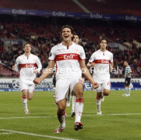 VFB Stuttgart-Cherno More Varna Mario Gomez Tor Jubel