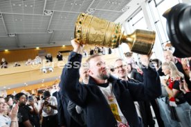 25.05.25 VfB Stuttgart Empfang Rathaus DFB-Pokal Sieg