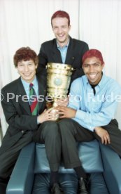 14.06.97 VfB Stuttgart Party DFB-Pokal Sieg 1997