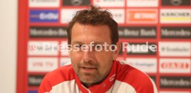 VfB Stuttgart Pressekonferenz Markus Weinzierl
