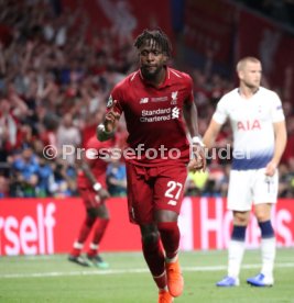 UEFA Champions League Finale 2019 Tottenham Hotspurs - FC Liverpool