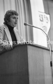 21.06.77 VfB Stuttgart Mitgliederversammlung 1977