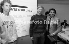 10.03.85 Tennis Davis Cup Deutschland - Spanien<