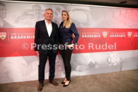 Pressekonferenz Er&ouml;ffnung VfB Stuttgart Akademie