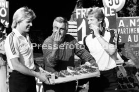 12.06.80 EM 1980 Italien DFB Quartier Trainingscamp Rom