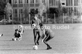 13.10.83 VfB Stuttgart Training