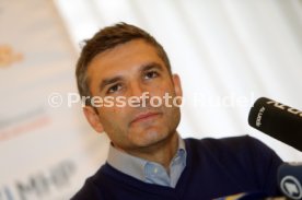 Stuttgarter Kickers Pressekonferenz