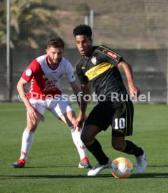 VfB Stuttgart Trainingslager La Manga 2019 Testspiel VfB Stuttgart - FC Utrecht
