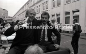 26.05.1984 VfB Stuttgart Meisterschaft 1984 Autokorso Bad Cannstatt