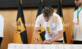 25.05.25 VfB Stuttgart Empfang Rathaus DFB-Pokal Sieg