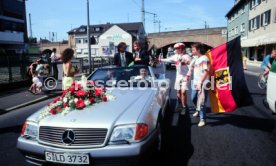 17.05.1992 VfB Stuttgart Meisterschaft Autokorso