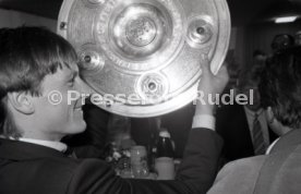 26.05.1984 VfB Stuttgart Meisterschaft 1984 Empfang Rathaus