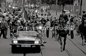 26.05.1984 VfB Stuttgart Meisterschaft 1984 Autokorso Bad Cannstatt