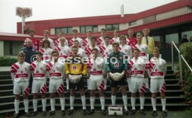 01.07.93 U19 VfB Stuttgart Fototermin Saison 1993/1994