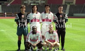 08.07.97 VfB Stuttgart Fototermin Saison 1997/1998