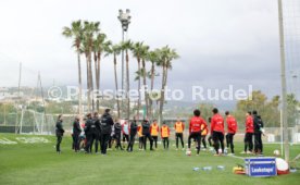25.01.22 VfB Stuttgart Trainingslager Marbella 2022