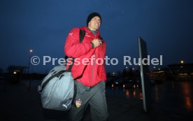 VfB Stuttgart Abflug ins Trainingslager La Manga Flughafen Stuttgart