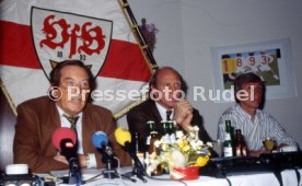 16.01.90 VfB Stuttgart PK Vorstellung Manager Hoene&szlig;