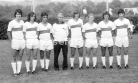 25.07.73 VfB Stuttgart Fototermin Saison 1973/1974