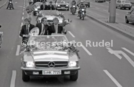 26.05.1984 VfB Stuttgart Meisterschaft 1984 Autokorso Bad Cannstatt