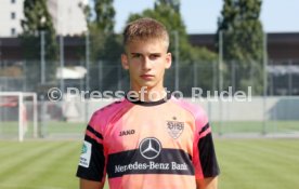 10.08.22 U17 VfB Stuttgart Fototermin Saison 2022/2023