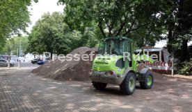 03.07.25 VfB Stuttgart Baustelle Parkplatz