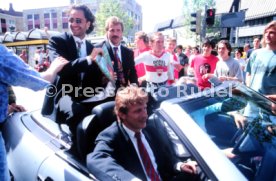 17.05.1992 VfB Stuttgart Meisterschaft Autokorso