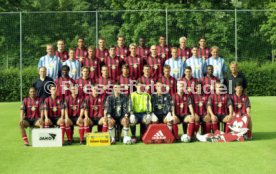 06.07.01 SC Freiburg Fototermin 2001/2002