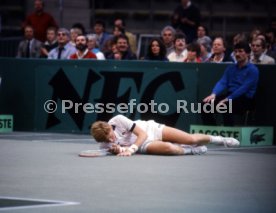 10.03.85 Tennis Davis Cup Deutschland - Spanien<