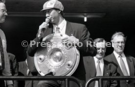 17.05.1992 VfB Stuttgart Meisterschaft Empfang im Stadion