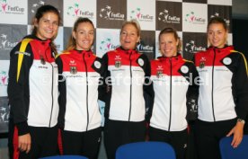 Tennis Fed Cup Pressekonferenz