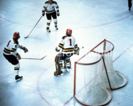 Olympia 1976 Eishockey Polen - BR Deutschland