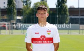 03.08.22 U19 VfB Stuttgart Fototermin Saison 2022/2023