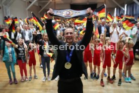 Empfang Ringer Weltmeister Frank St&auml;bler TSV Musberg