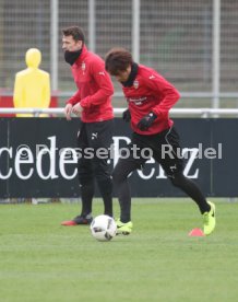 VfB Stuttgart Training Spieler