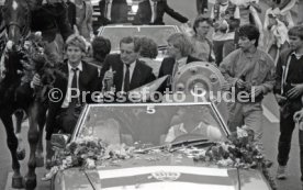26.05.1984 VfB Stuttgart Meisterschaft 1984 Autokorso Bad Cannstatt
