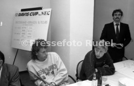 10.03.85 Tennis Davis Cup Deutschland - Spanien<