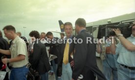 13.06.97 VfB Stuttgart Abflug Berlin DFB-Pokal Finale 1997