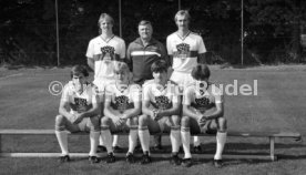 09.07.85 VfB Stuttgart Fototermin 1985/1986