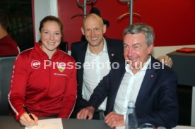 14.11.23 VfB Stuttgart Vorstellung Neuzugänge Leichtathletik