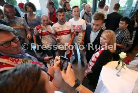 VfB Stuttgart Empfang Rathaus Meisterschaft 2. Bundesliga