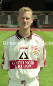 08.07.97 VfB Stuttgart Fototermin Saison 1997/1998