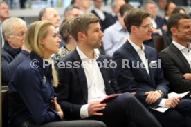 Pressekonferenz Er&ouml;ffnung VfB Stuttgart Akademie