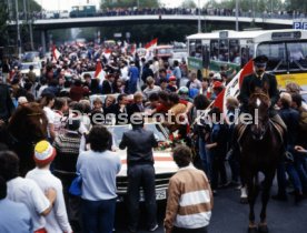 26.05.1984 VfB Stuttgart Meisterschaft 1984 Autokorso Bad Cannstatt