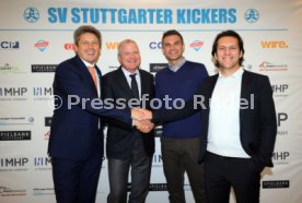 Stuttgarter Kickers Pressekonferenz